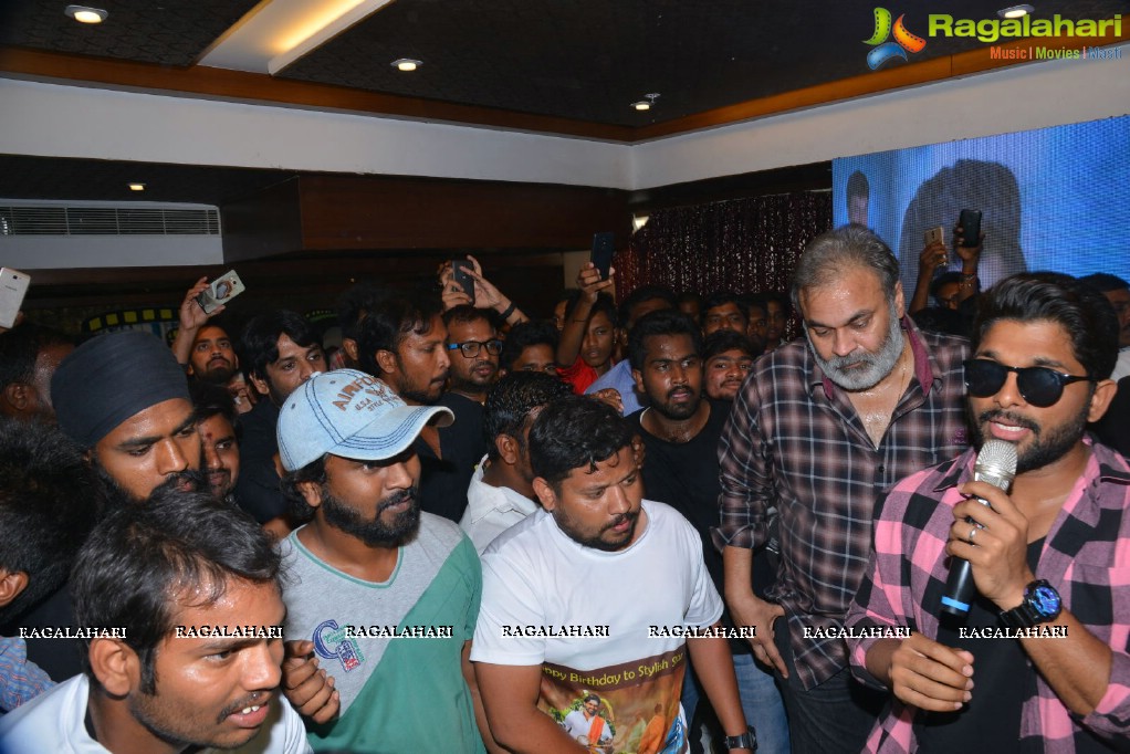 Allu Arjun Birthday Celebrations at FNCC