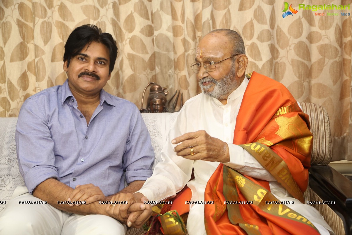 Pawan Kalyan meets K Vishwanath