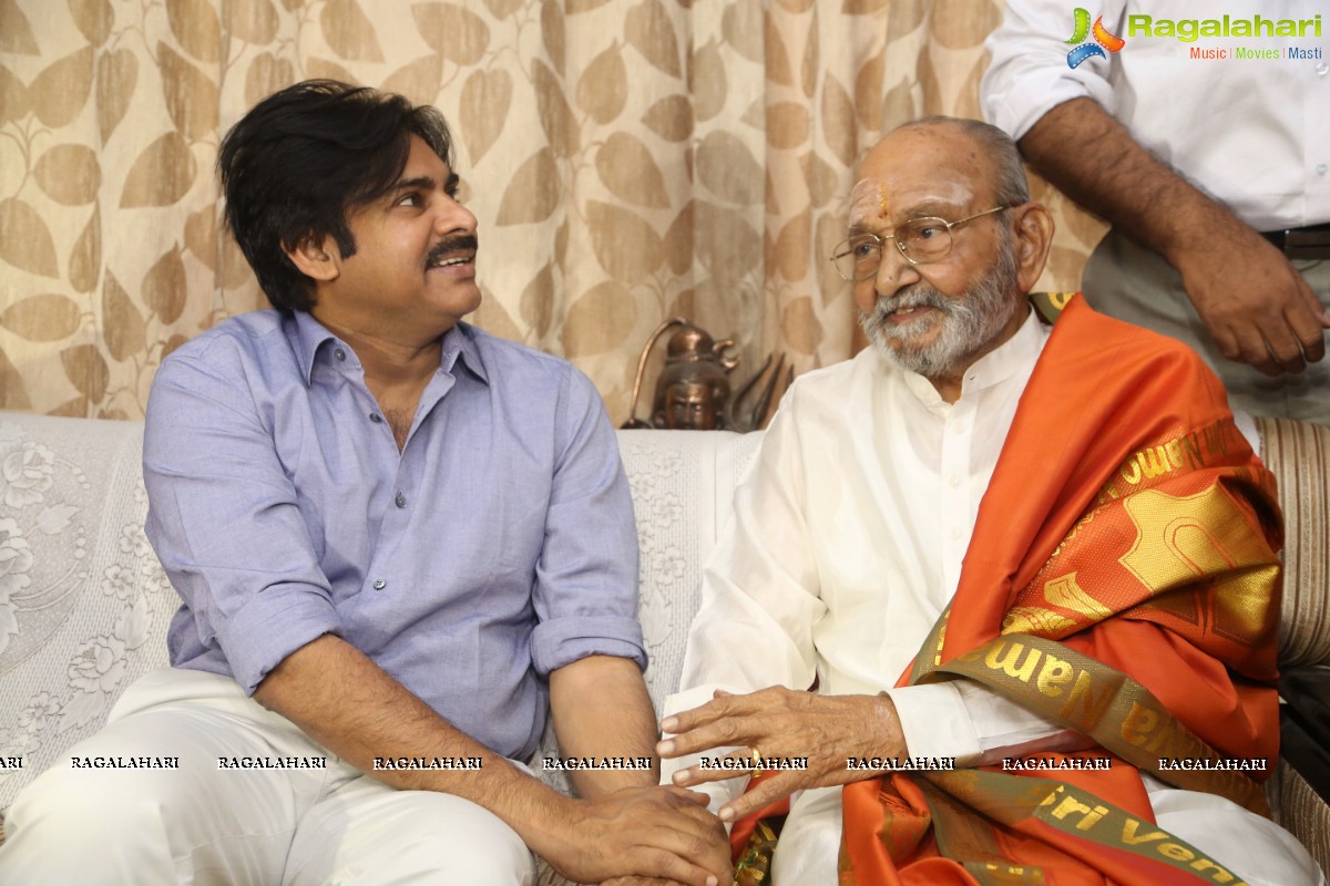 Pawan Kalyan meets K Vishwanath