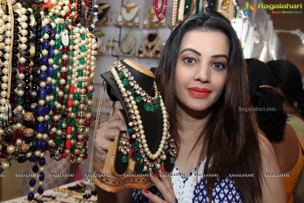 Diksha Panth inagurates Sashi Nahata's Akritti Elite Exhibition & Sale (April 2017) at Park Hyatt, Hyderabad