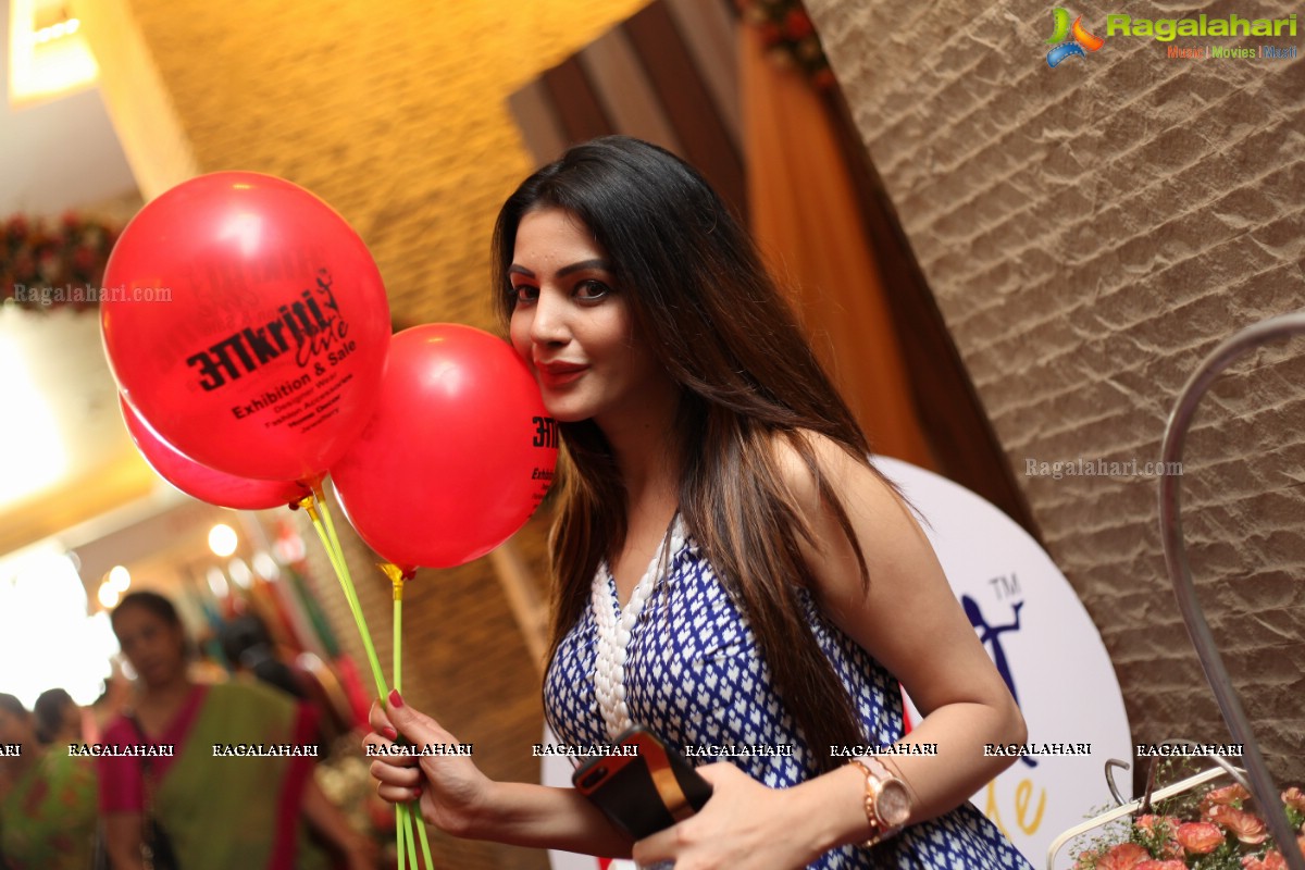 Diksha Panth inagurates Sashi Nahata's Akritti Elite Exhibition & Sale (April 2017) at Park Hyatt, Hyderabad