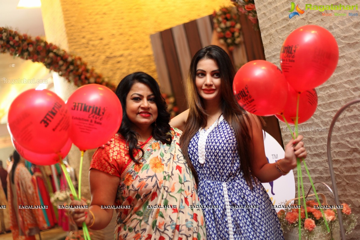 Diksha Panth inagurates Sashi Nahata's Akritti Elite Exhibition & Sale (April 2017) at Park Hyatt, Hyderabad