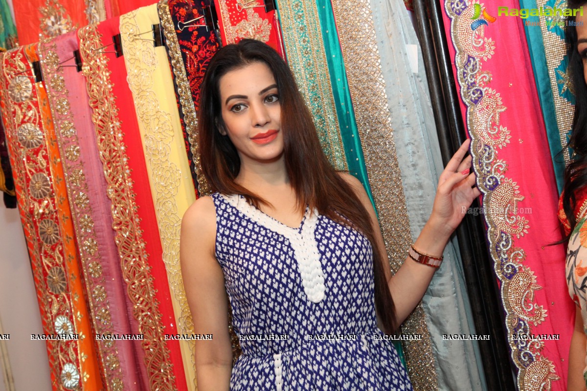 Diksha Panth inagurates Sashi Nahata's Akritti Elite Exhibition & Sale (April 2017) at Park Hyatt, Hyderabad