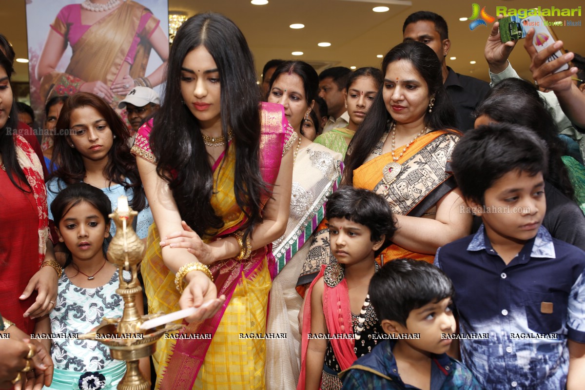 Adah Sharma Launches Saree Niketan