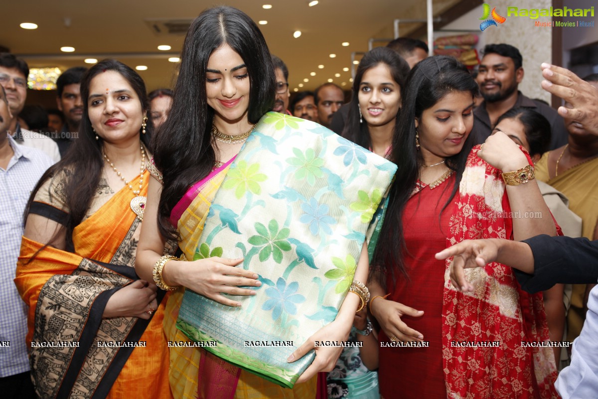 Adah Sharma Launches Saree Niketan