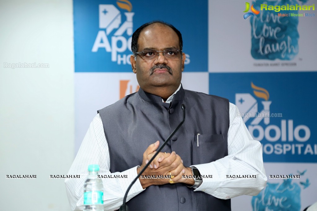 Apollo Hospitals and Live Love Laugh Foundation Press Conference