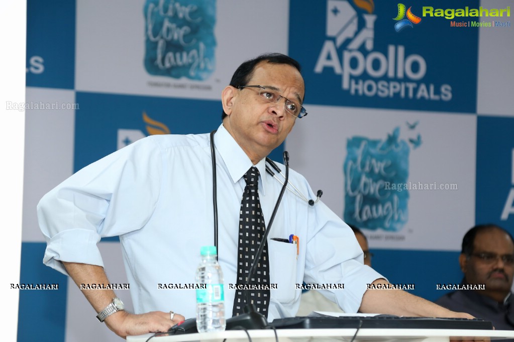 Apollo Hospitals and Live Love Laugh Foundation Press Conference