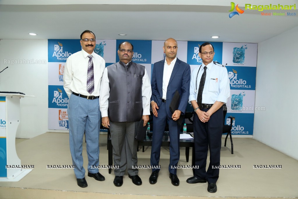 Apollo Hospitals and Live Love Laugh Foundation Press Conference