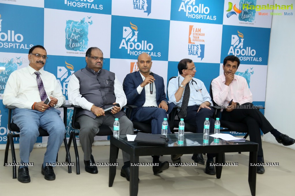 Apollo Hospitals and Live Love Laugh Foundation Press Conference