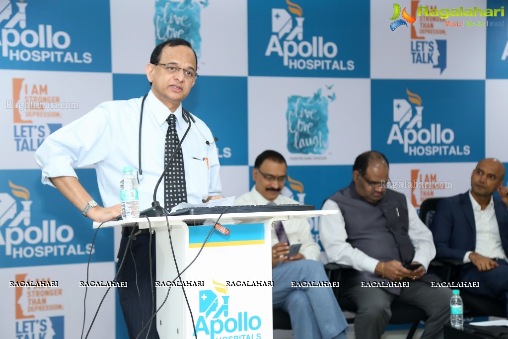 Apollo Hospitals and Live Love Laugh Foundation Press Conference