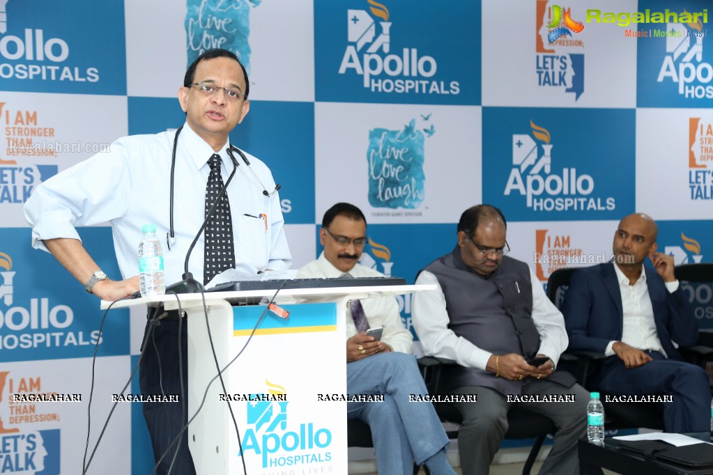 Apollo Hospitals and Live Love Laugh Foundation Press Conference