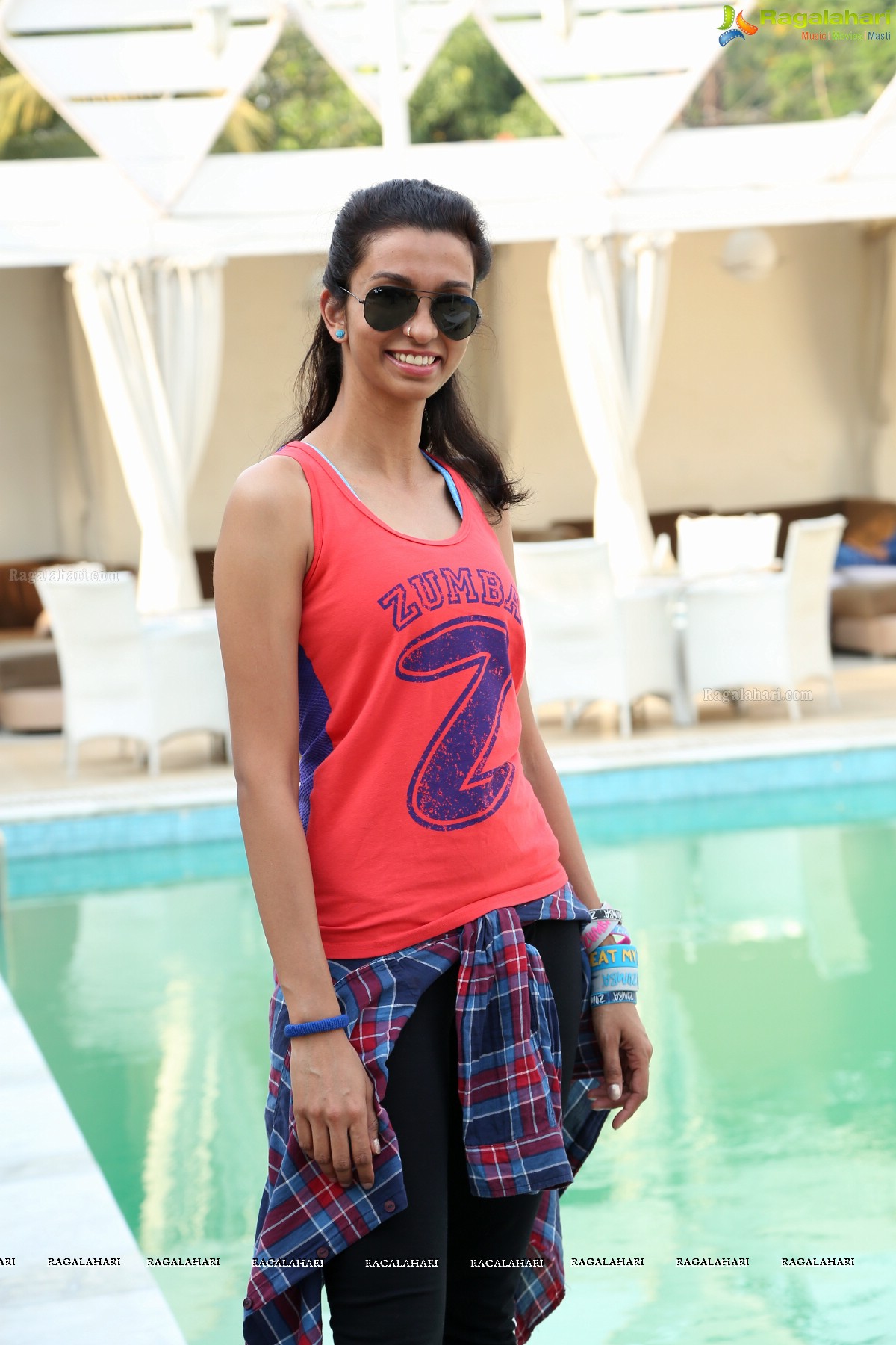 Aqua Zumba With Vijaya Tupurani at Water with Guest Instructor Shraddha Narayanan