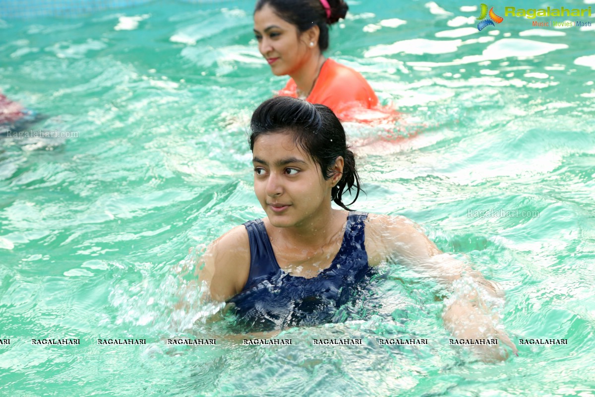 Aqua Zumba With Vijaya Tupurani at Water with Guest Instructor Shraddha Narayanan