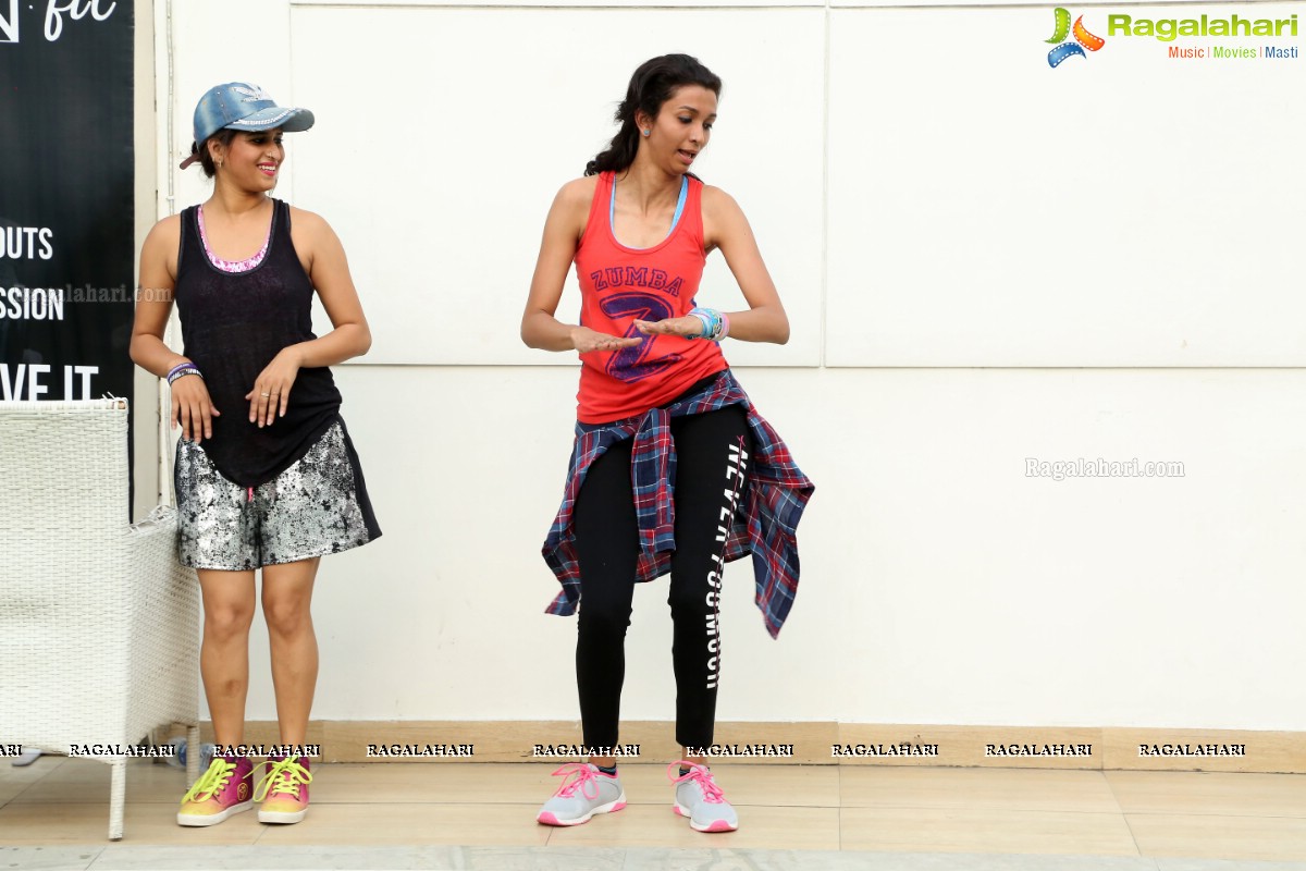 Aqua Zumba With Vijaya Tupurani at Water with Guest Instructor Shraddha Narayanan