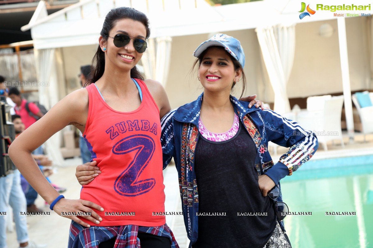 Aqua Zumba With Vijaya Tupurani at Water with Guest Instructor Shraddha Narayanan