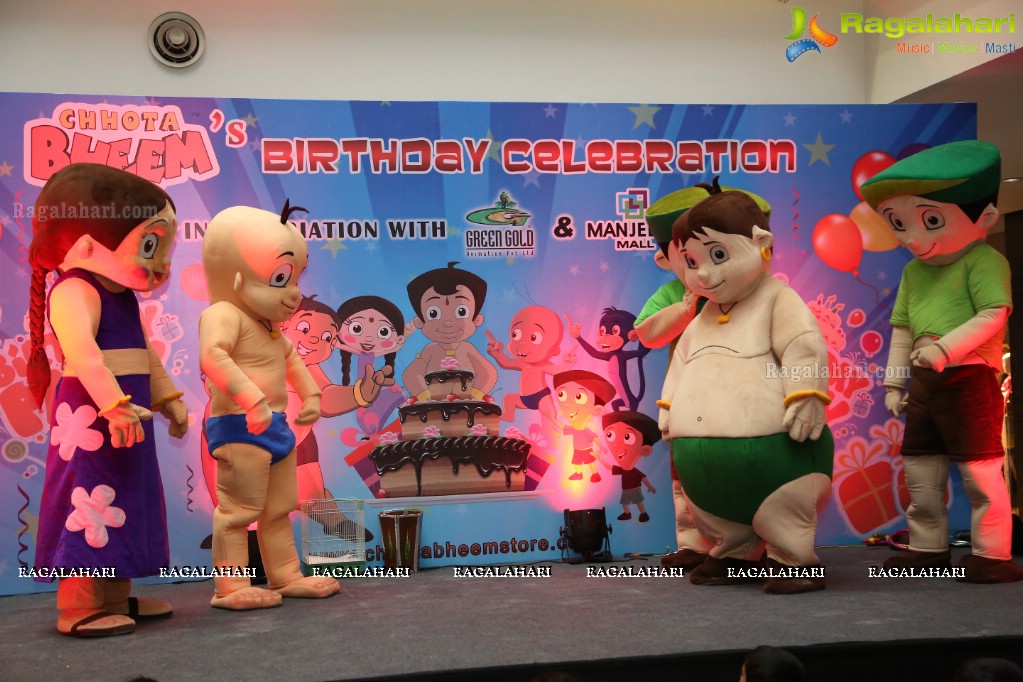 Chota Bheem Birthday Celebrations 2017 at Manjeera Mall, Kukatpally, Hyderabad