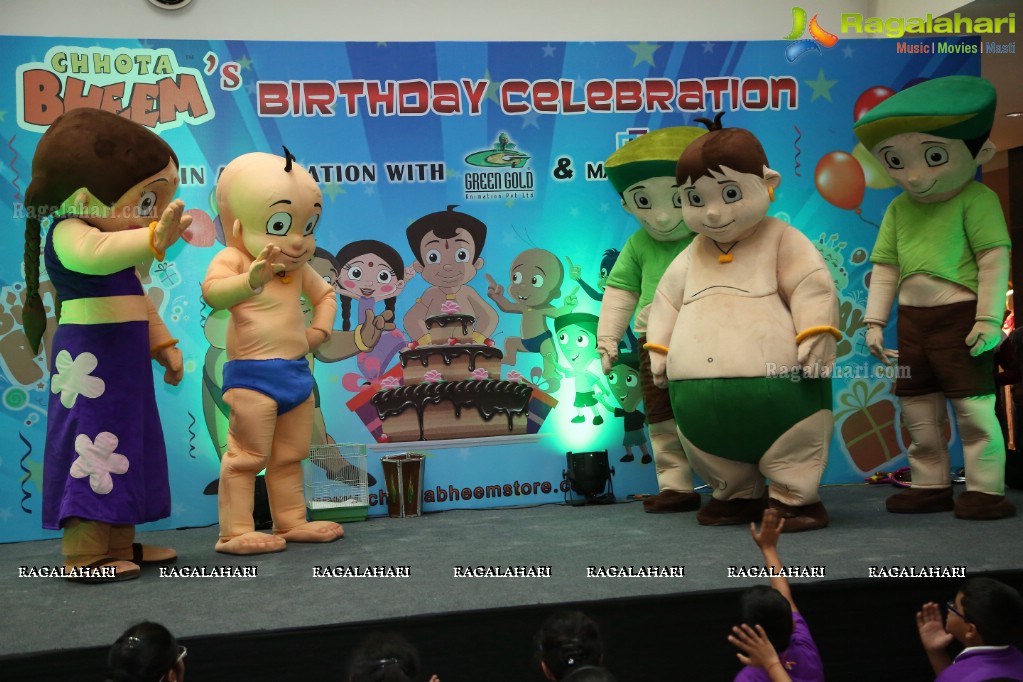 Chota Bheem Birthday Celebrations 2017 at Manjeera Mall, Kukatpally, Hyderabad