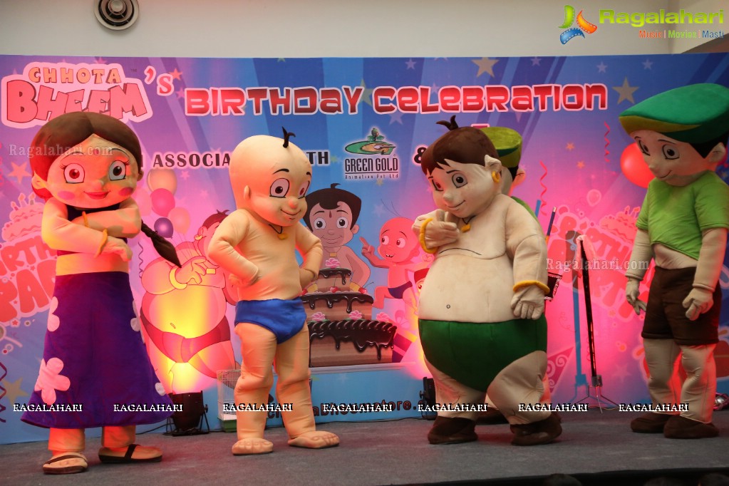 Chota Bheem Birthday Celebrations 2017 at Manjeera Mall, Kukatpally, Hyderabad