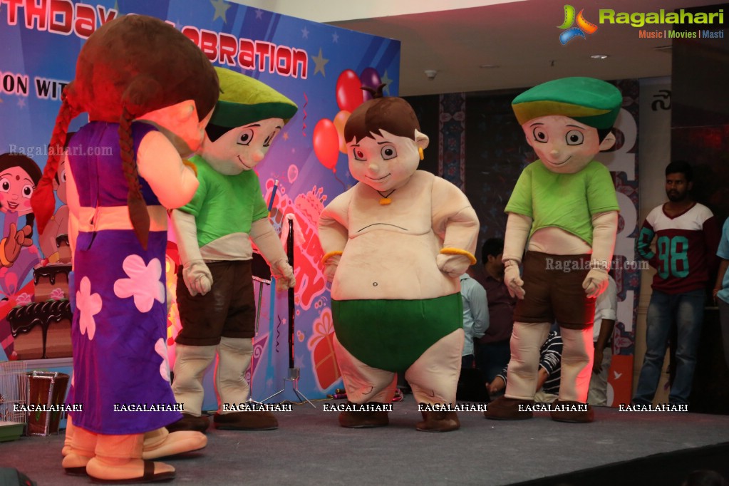 Chota Bheem Birthday Celebrations 2017 at Manjeera Mall, Kukatpally, Hyderabad