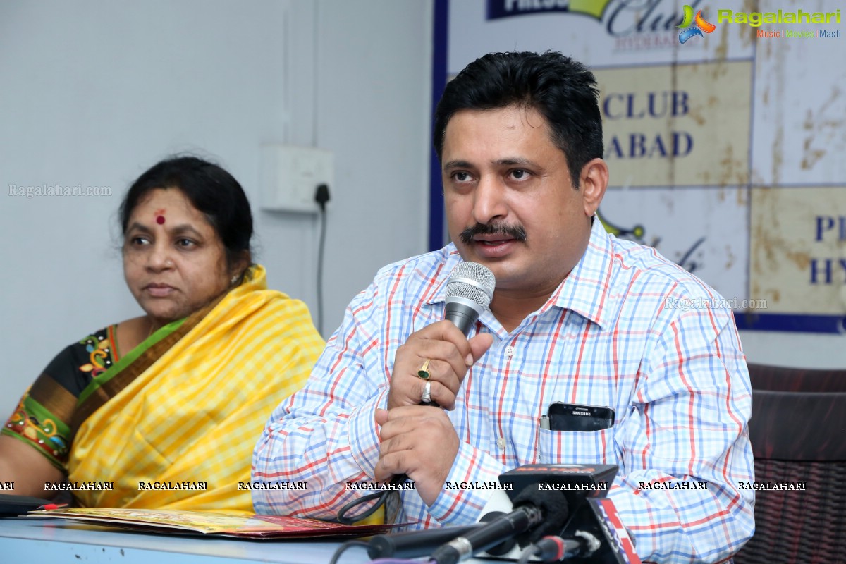 Dattatreya Peetham - Maatha Jagadeeshwari Trust Press Conference at Press Club, Hyderabad