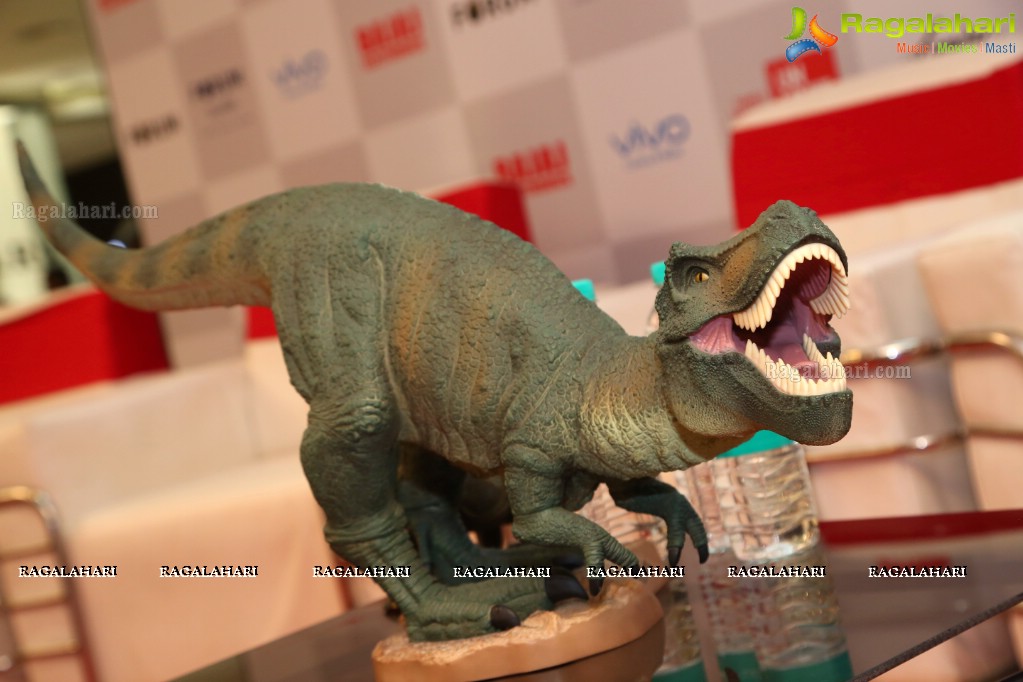 Agastya Jaiswal launches Dinosaur Park at Forum Sujana Mall