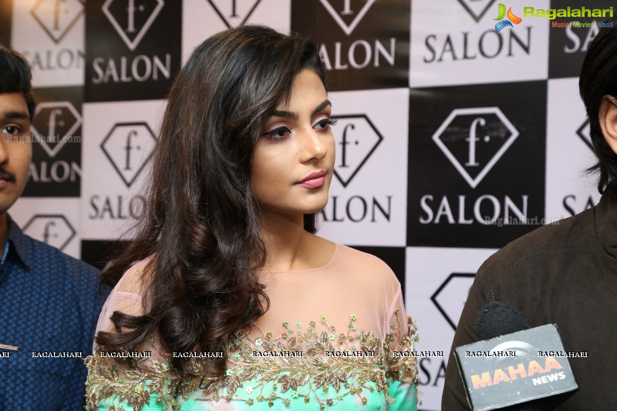 Anisha Ambrose and Sumanth Ashwin lauches F Saloon at Punjab Grill Building, Near Jubilee Hills Checkpost, Hyderabad