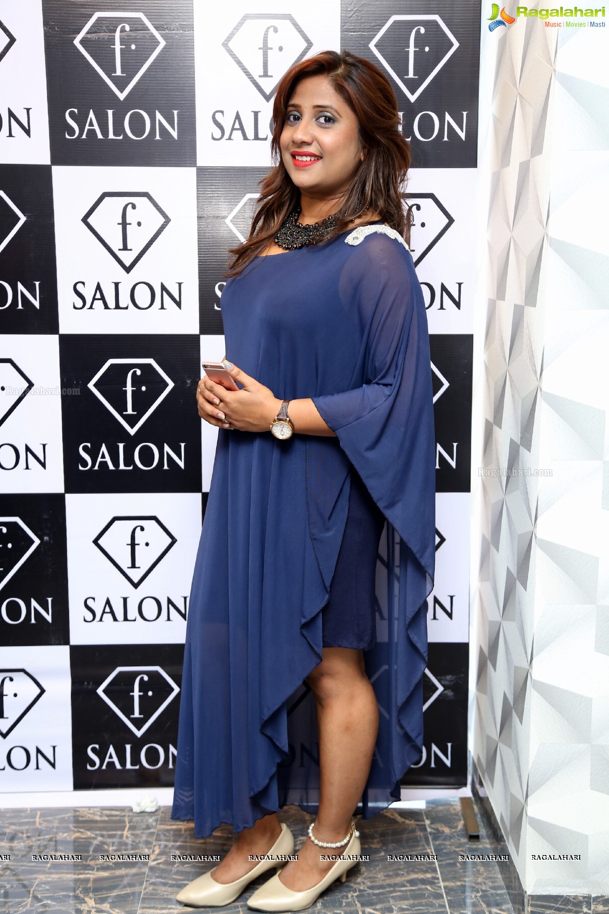 Anisha Ambrose and Sumanth Ashwin lauches F Saloon at Punjab Grill Building, Near Jubilee Hills Checkpost, Hyderabad