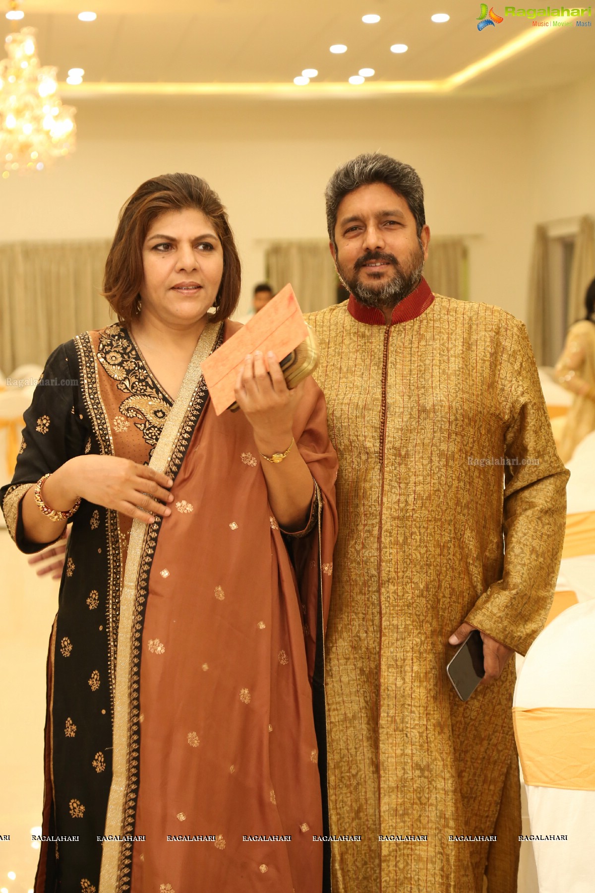 Grand Reception of Gurinder and Harleen at Ashiana Banquets, Road #1, Banjara Hills, Hyderabad