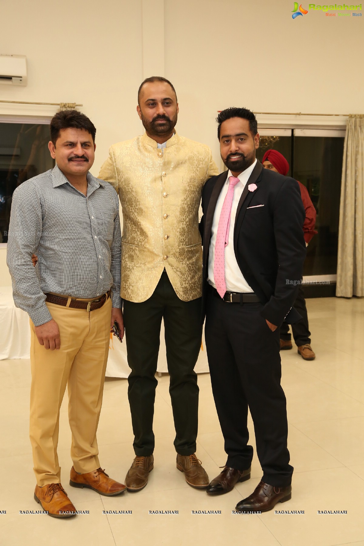 Grand Reception of Gurinder and Harleen at Ashiana Banquets, Road #1, Banjara Hills, Hyderabad