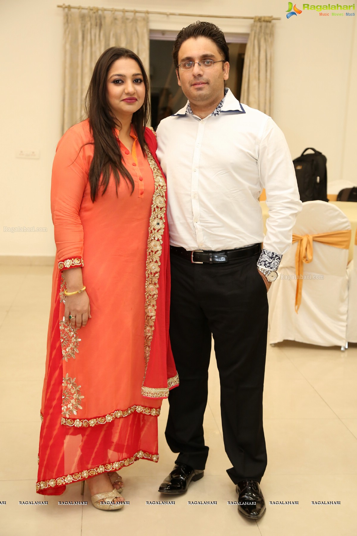 Grand Reception of Gurinder and Harleen at Ashiana Banquets, Road #1, Banjara Hills, Hyderabad