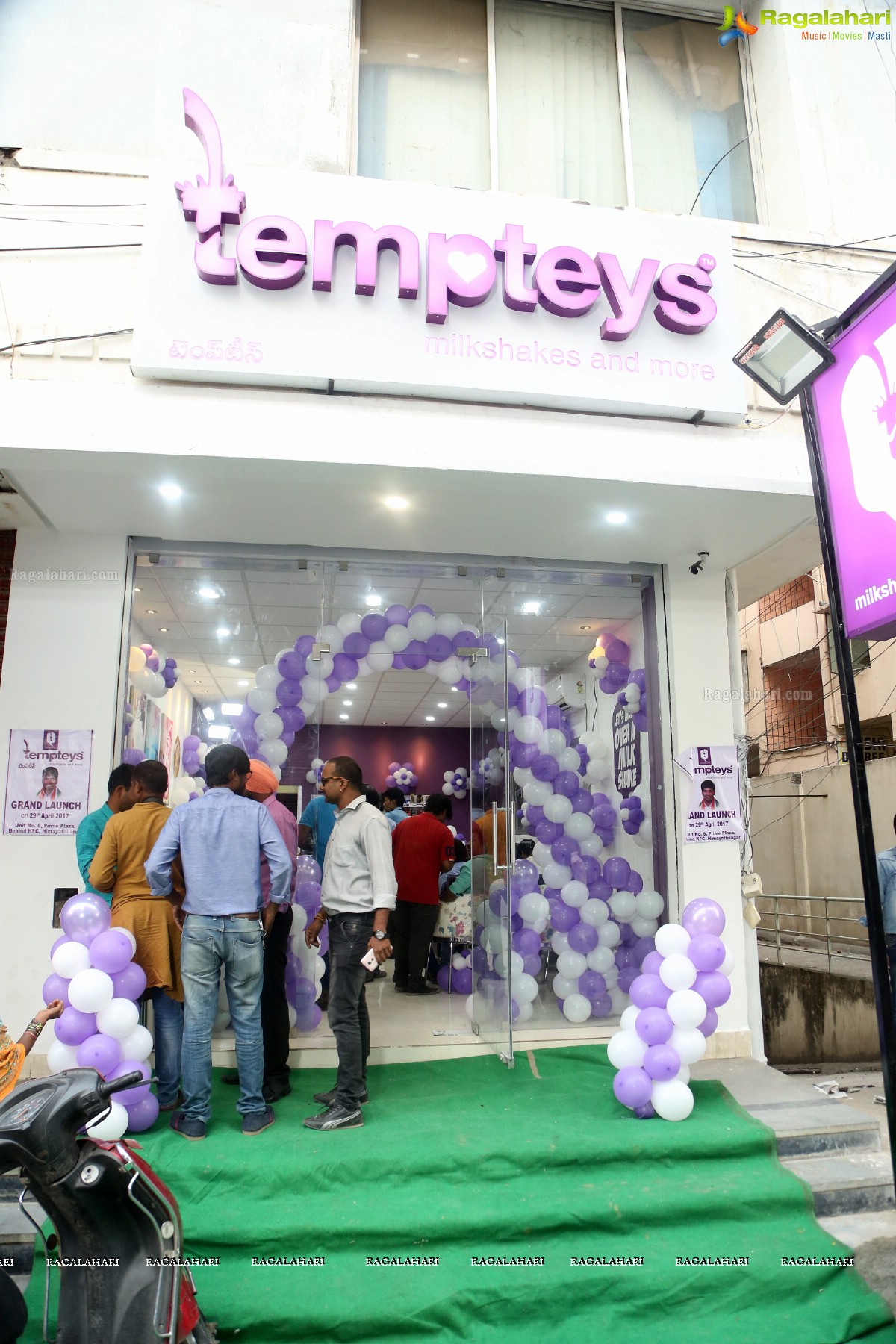 Hema Pop Launches Tempteys Milkshakes in Hyderabad