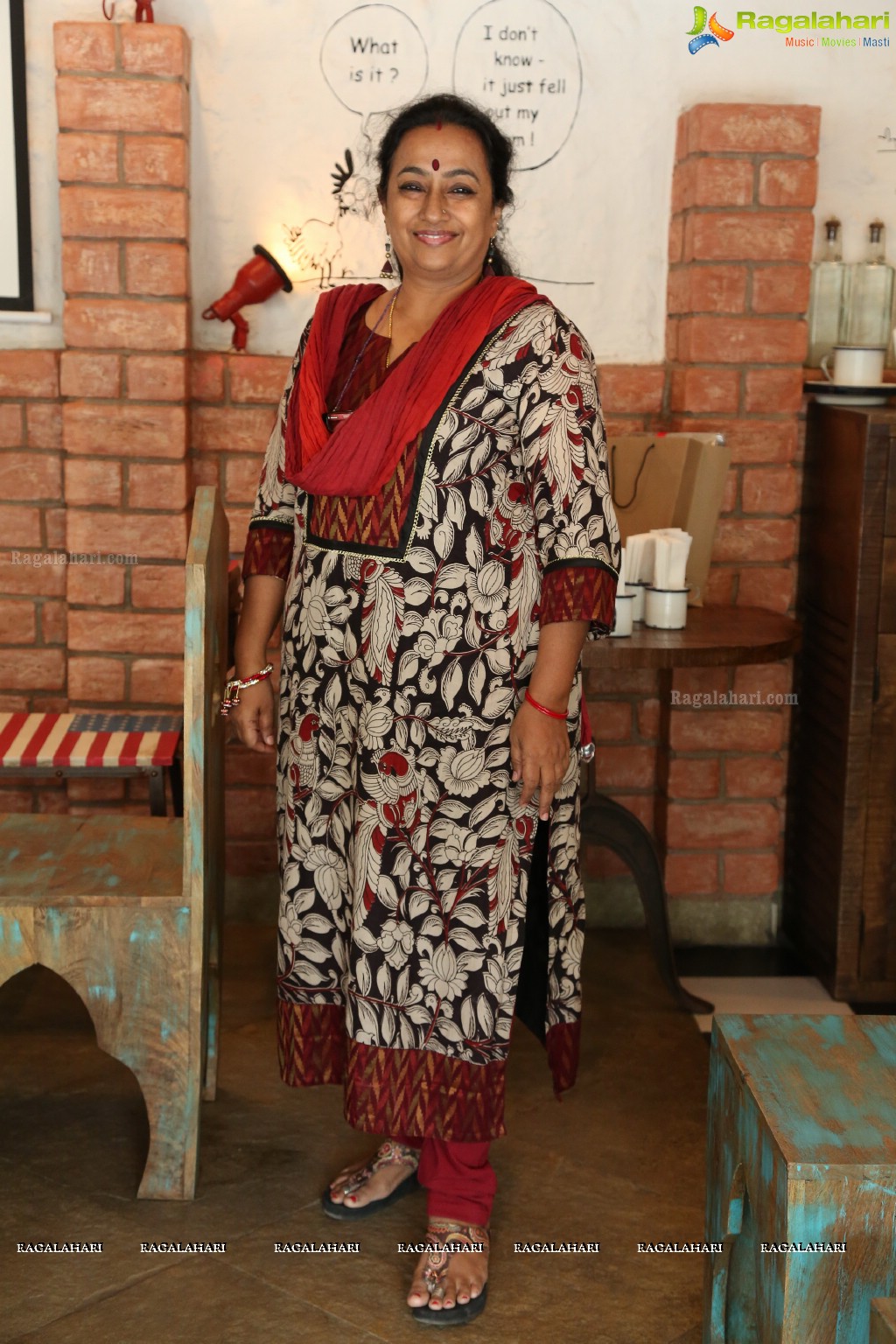 Ikebana Flower Arrangement Demonstration at Genuine Broaster, Hyderabad