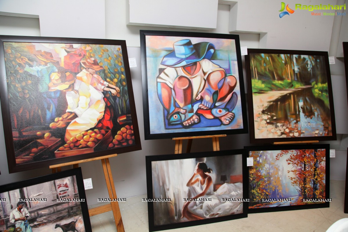 Integrated Art Exhibition Cum Sale of Paintings by Hari at The Gallery, Taj Deccan, Hyderabad
