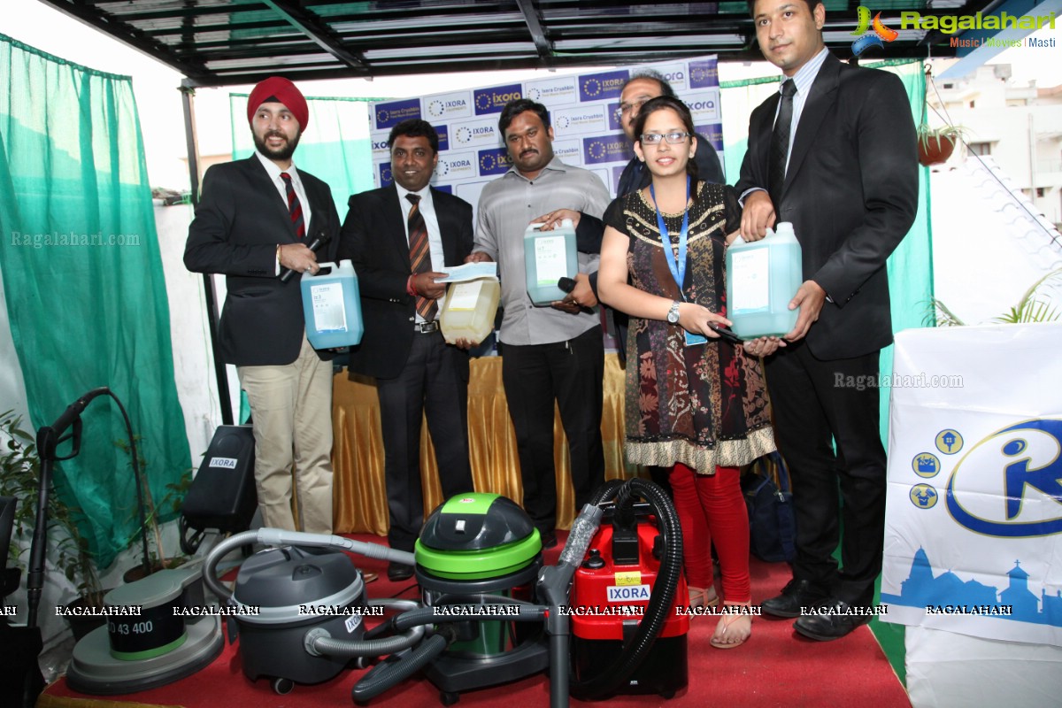 Grand unveiling of IXORA Crushbins, IXORA Chemicals, IXORA Equipments by ICS (IXORA Corporate Services)