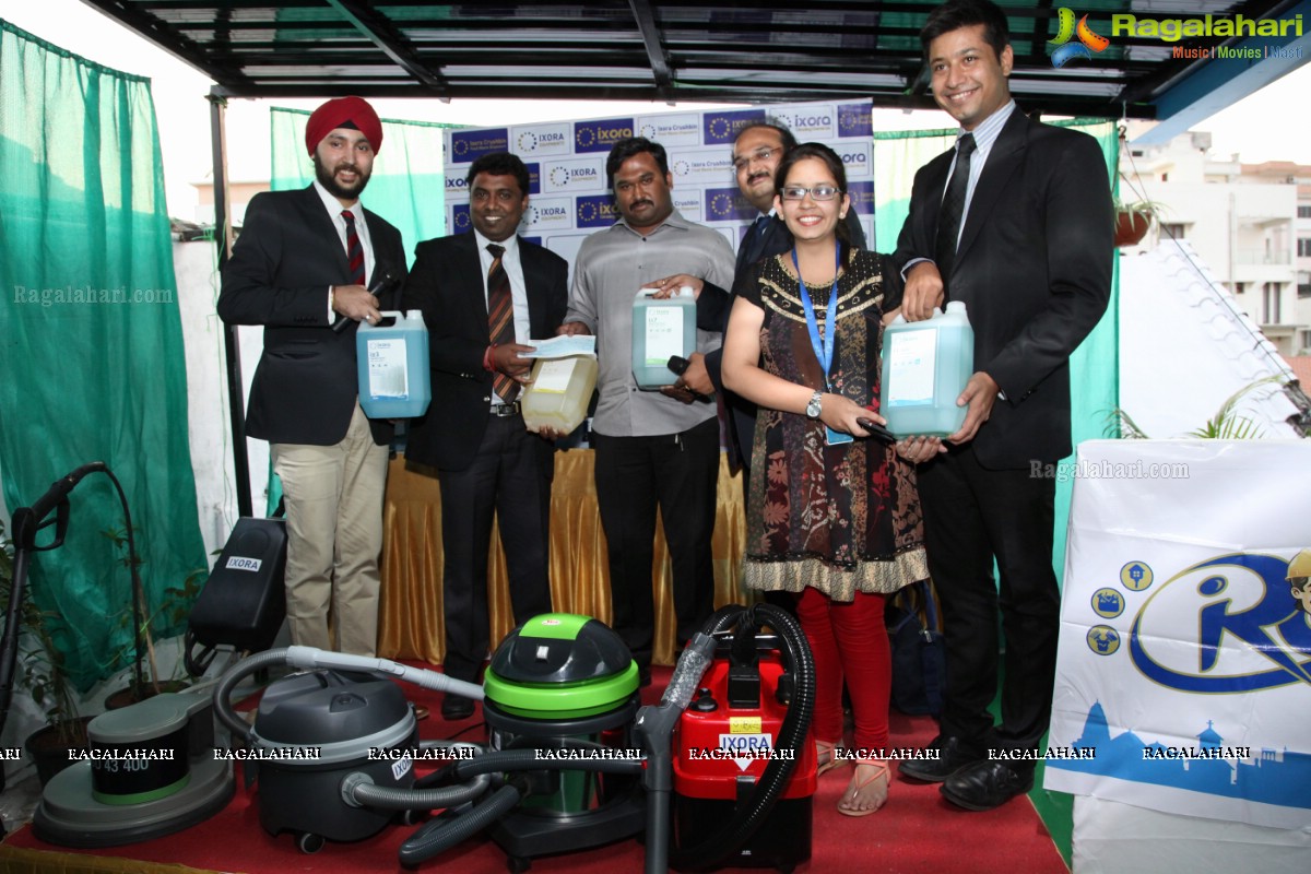 Grand unveiling of IXORA Crushbins, IXORA Chemicals, IXORA Equipments by ICS (IXORA Corporate Services)