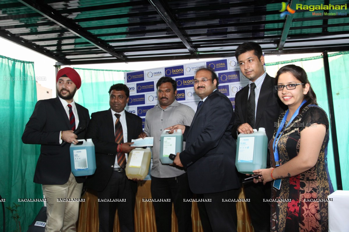 Grand unveiling of IXORA Crushbins, IXORA Chemicals, IXORA Equipments by ICS (IXORA Corporate Services)