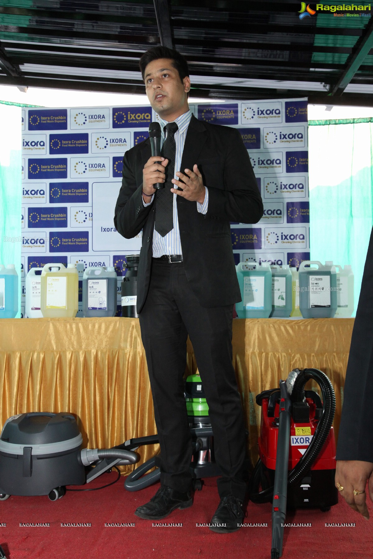 Grand unveiling of IXORA Crushbins, IXORA Chemicals, IXORA Equipments by ICS (IXORA Corporate Services)