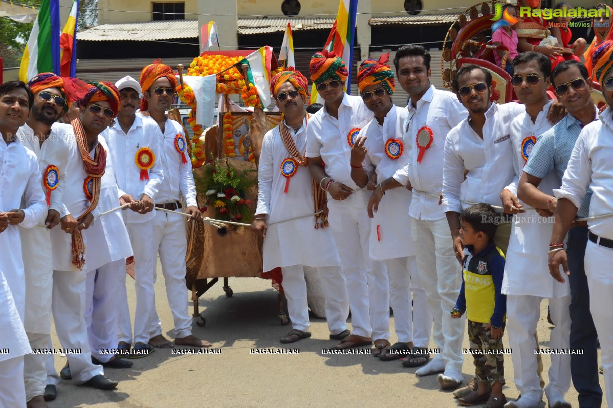 10,000 Jains Rally on 2616th Birth Anniversary of Lord Mahaveera, Founder of Jainism