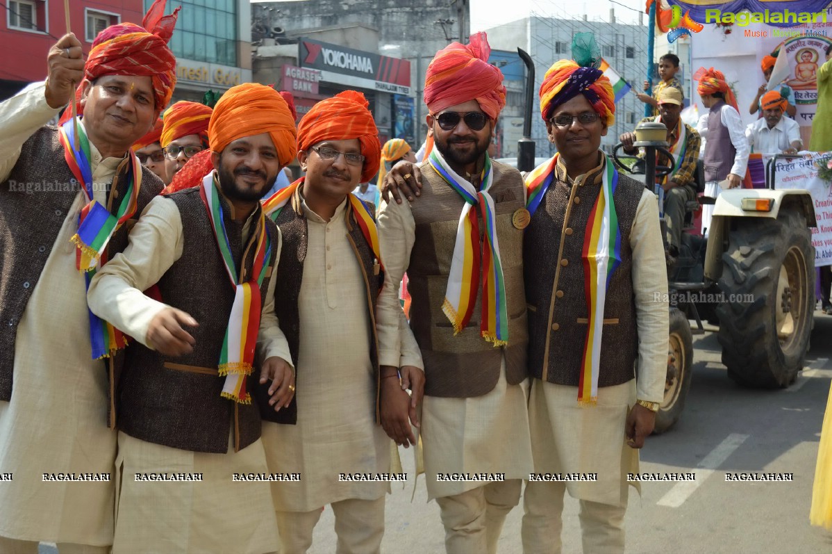 10,000 Jains Rally on 2616th Birth Anniversary of Lord Mahaveera, Founder of Jainism