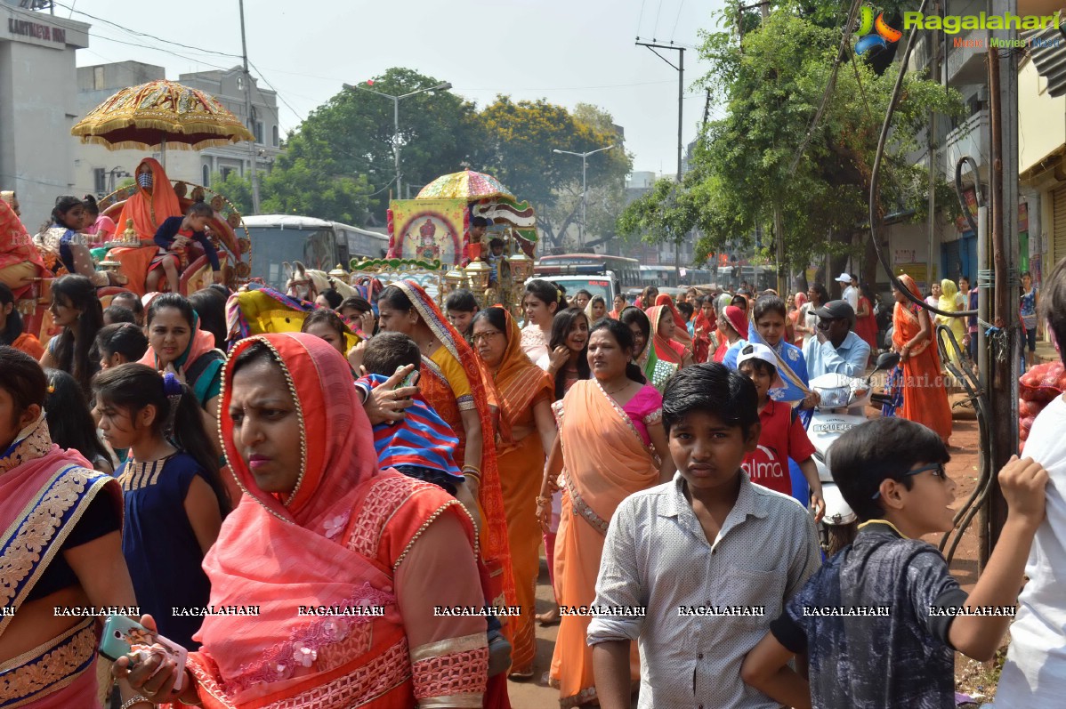 10,000 Jains Rally on 2616th Birth Anniversary of Lord Mahaveera, Founder of Jainism