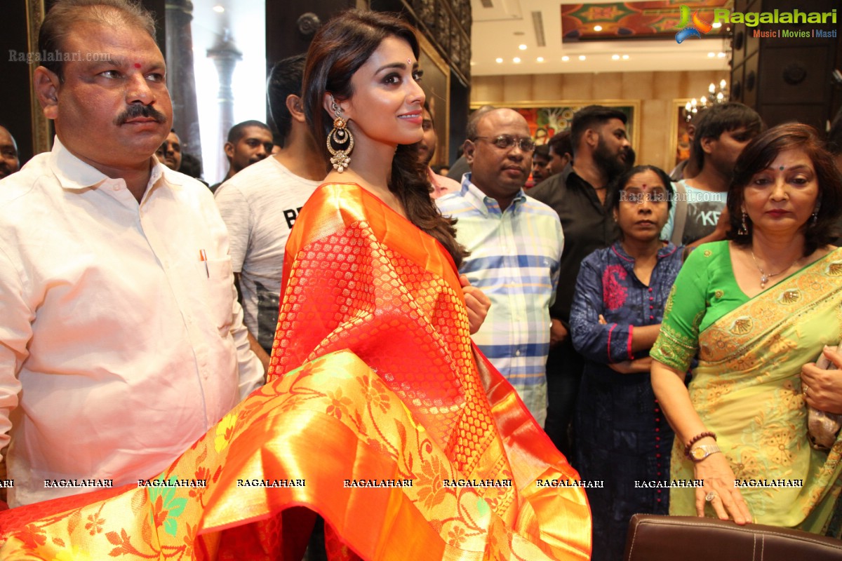 Shriya inaugurats Kancheepuram VRK Silks at Himayat Nagar