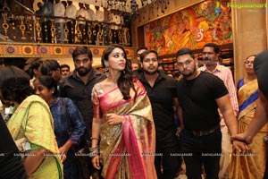 Shriya inaugurats Kancheepuram VRK Silks