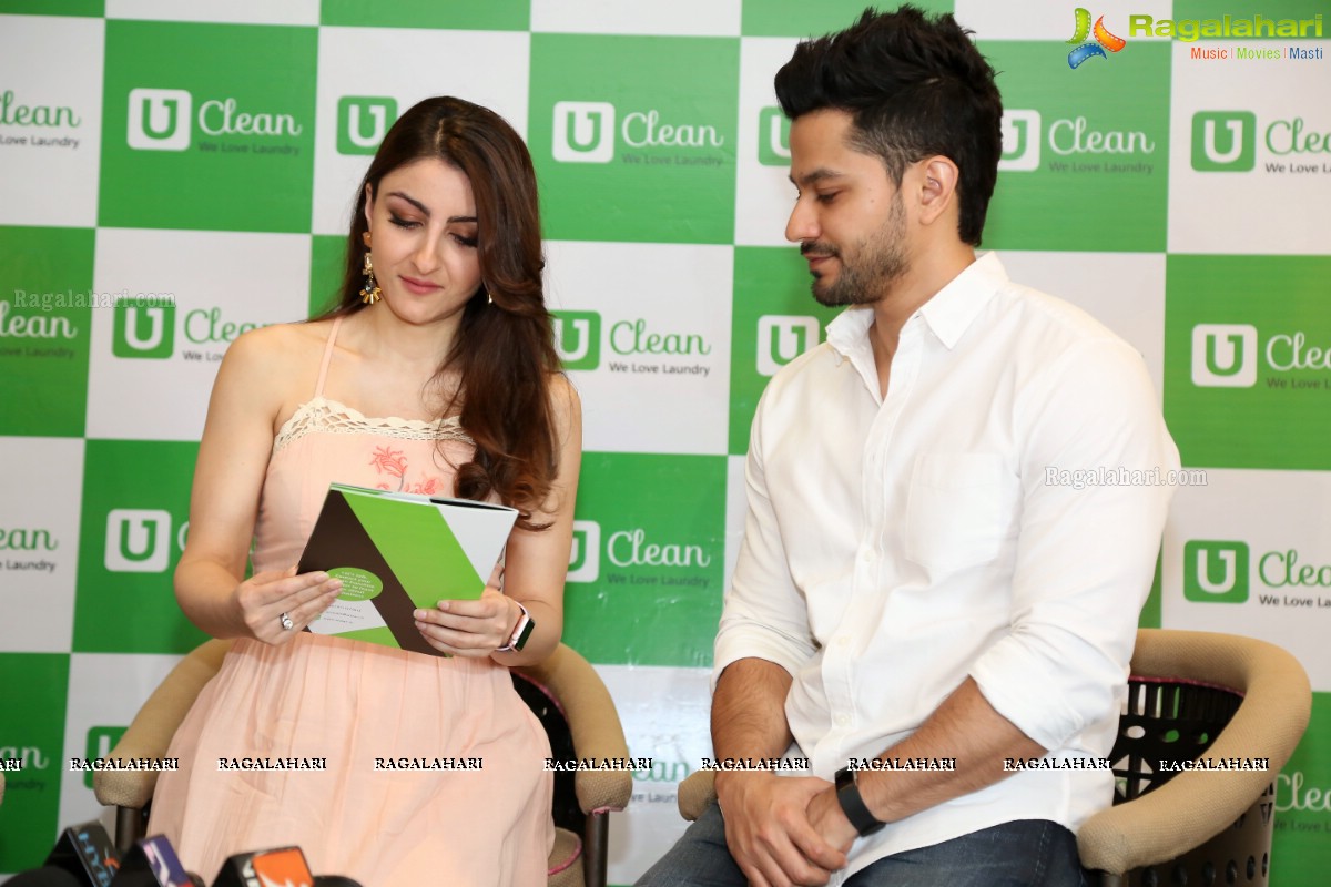 UClean Press Conference with Kunal Khemu and Soha Ali Khan at Sheraton Hyderabad Hotel