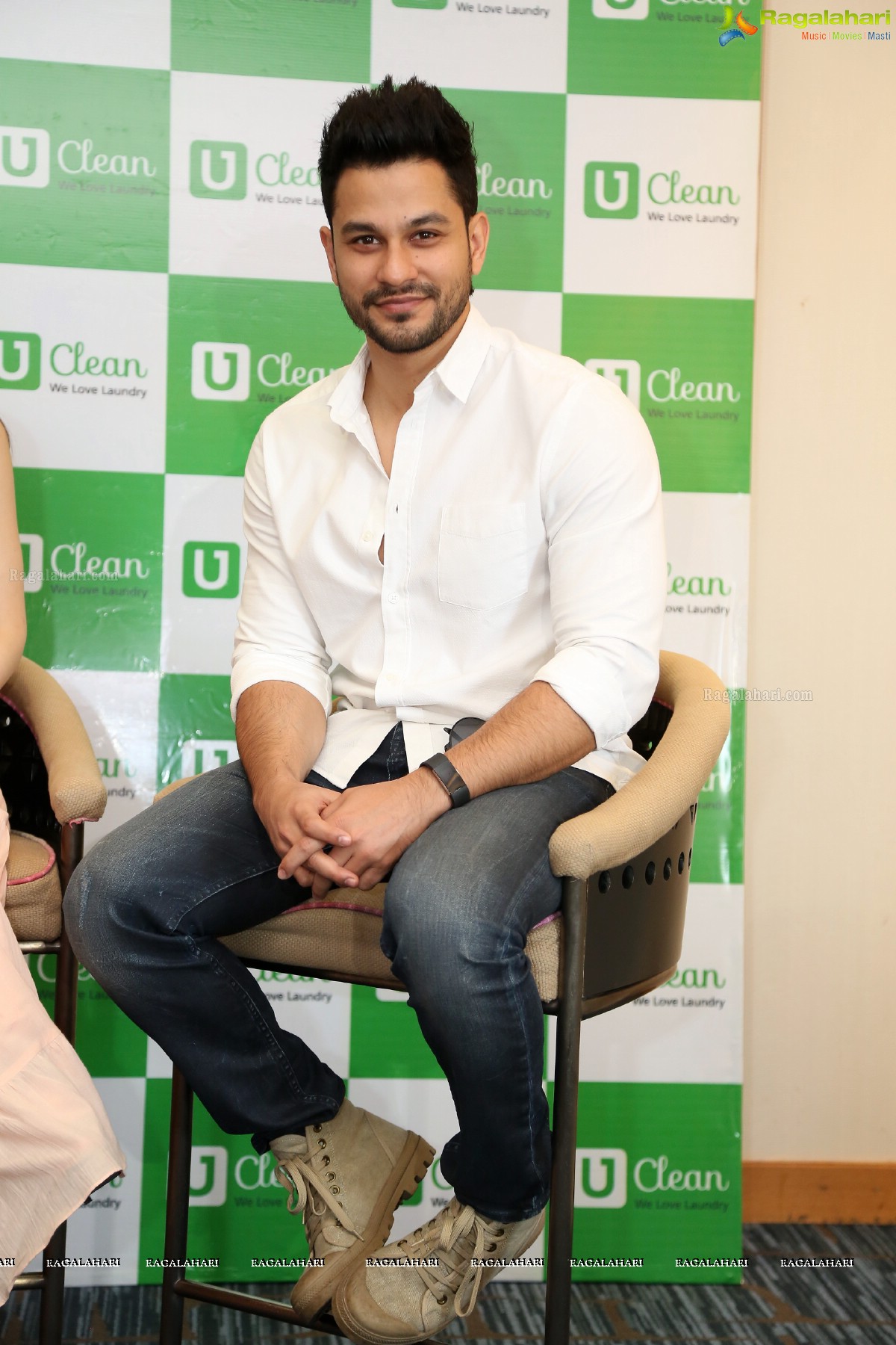 UClean Press Conference with Kunal Khemu and Soha Ali Khan at Sheraton Hyderabad Hotel