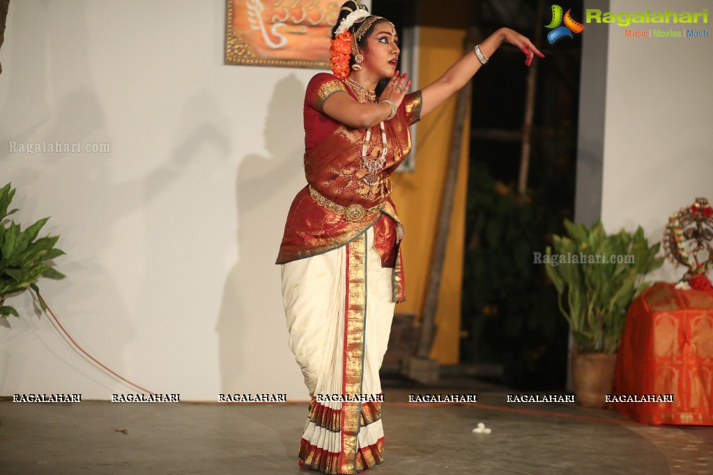 Kuchipudi Dance Performance by Medha and Sharvari at Saptaparni, Banjara Hills, Hyderabad