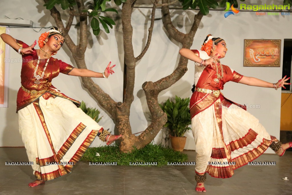 Kuchipudi Dance Performance by Medha and Sharvari at Saptaparni, Banjara Hills, Hyderabad