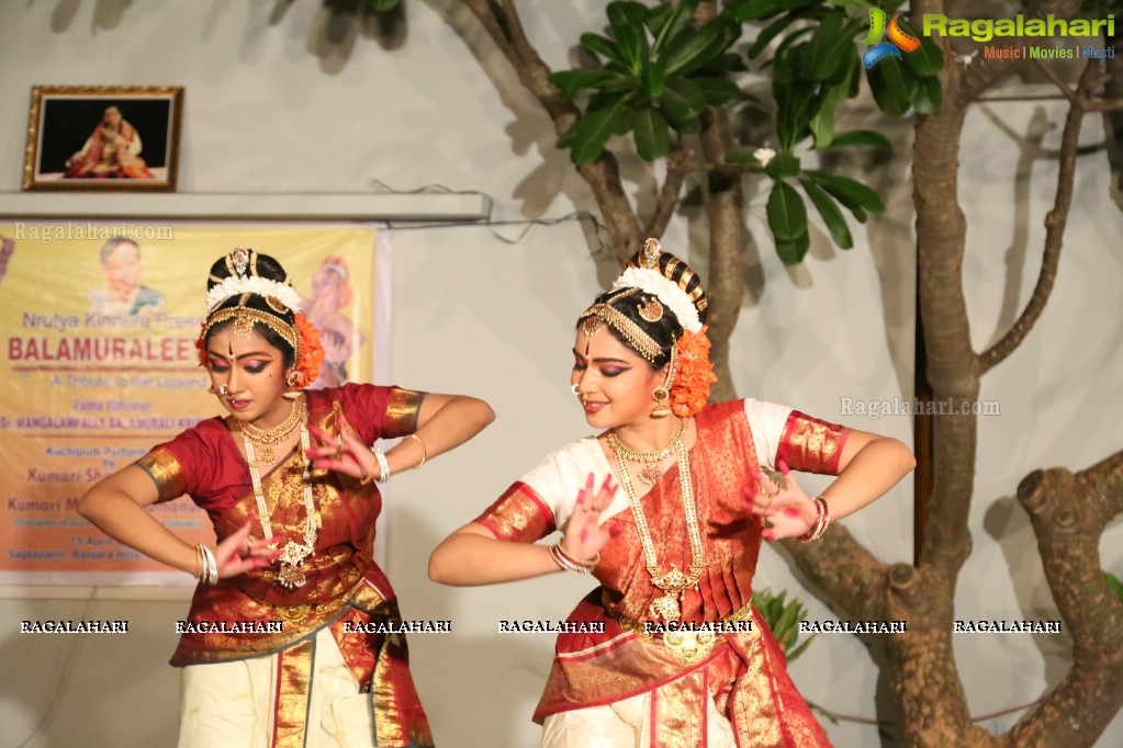 Kuchipudi Dance Performance by Medha and Sharvari at Saptaparni, Banjara Hills, Hyderabad