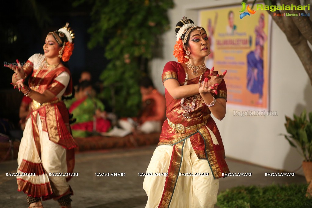 Kuchipudi Dance Performance by Medha and Sharvari at Saptaparni, Banjara Hills, Hyderabad