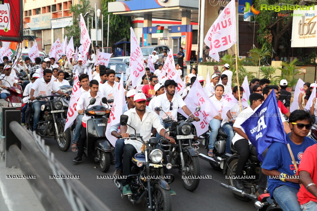 7th Run For Jesus - Biggest Christian Roadshow Rally at LB Stadium, Hyderabad