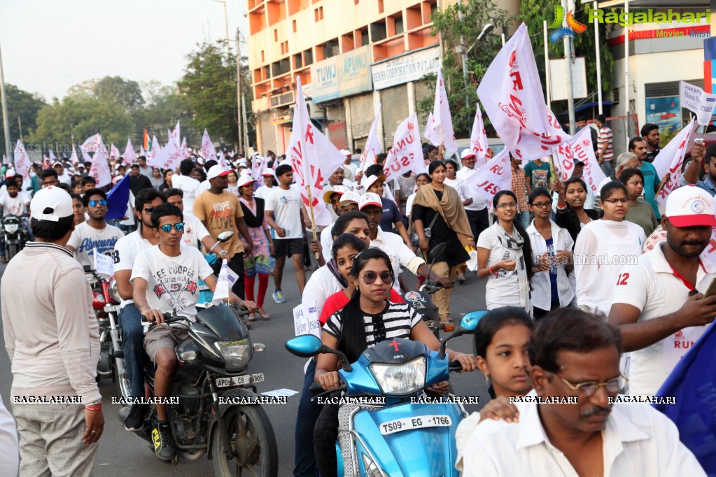 7th Run For Jesus - Biggest Christian Roadshow Rally at LB Stadium, Hyderabad